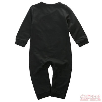 2016春季爆款 潮童必备熊猫连体哈衣，深圳喜贝美制衣厂一件代发